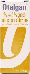 Otalgan 1% + 5% gocce auricolari, soluzione  antalgico ed antinfiammatorio nelle affezioni dell&