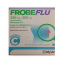 Frobeflu 330 mg + 200 mg compresse effervescentiacido acetilsalicilico/acido ascorbico