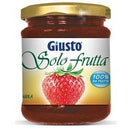Giusto solo frutta marmellata fragole 284 g