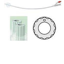 Catetere vescicale in silicone profilcath plus scanalato 2 vie ch22 lunghezza 31 cm punta cilindrica 2 fori contrapposti palloncino 5 ml 1 pezzo