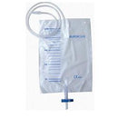 Sacca di raccolta urina da letto monouso non sterile capacita' 2000 ml con tubo di raccordo lunghezza 130 cm diametro 5x7 mm valvola di non ritorno 1 gancio 30 pezzi