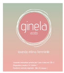 Lavanda intima femminile ginela acido 4 dosi x 125 ml + cannula vaginale