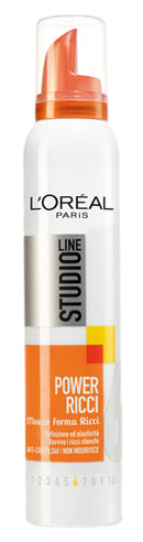 Studio line spuma ricci 150ml