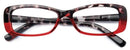 Twins platinum funny occhiale premontato rosso +1,50