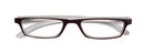 Twins silver trendy occhiale premontato marrone/bianco +1,50