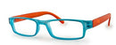 Twins gold boston occhiale premontato light blu/arancio + 2,00