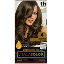 Th pharma vitalia color coloracion capilar sin amoniaco 4 castano medio