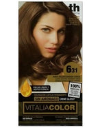 Th pharma vitalia color coloracion capilar sin amoniaco 6.31 rubio oscuro dorado ceniza