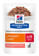 Prescription diet feline urinary care c/d multicare stress salmon 85 g