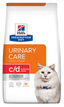 Prescription diet feline urinary care c/d multicare stress chicken 1,5 kg