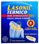 Lasonil termico collo/spalle/polso 3 fasce autoriscaldanti