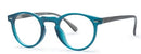 Occhiale da lettura premontato twins platinum smile blu/ gri+3,50
