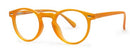 Occhiale da lettura premontato twins platinum smile arancio +2,00
