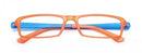 Occhiale da lettura premontato twins silver light arancia/blu +3,00