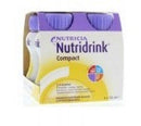 Nutricia nutridrink compact gusto albicocca 4 bottiglie da 125 ml