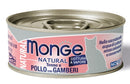 Monge natural quality gatto monge natural pollo con gamberetti 80 g