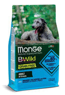Monge grain free natural superpremium secco cane all breeds acciughe patate piselli 12 kg