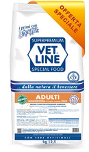 Vet line adulti pesce 12,5 kg