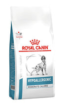 Veterinary diet canine dry hypoallergenic moderate calorie 1,5 kg