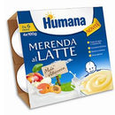 Humana merenda mela albicocca 4 x 100 g