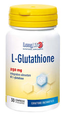Longlife l-glutathione 250 mg 30 compresse