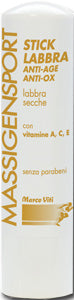 Massigensport stick labbra antiage antiox