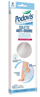 Podovis solette anti-odore medium fresh 39/41 4 pezzi