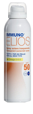 Immuno elios spray solare trasparente spf 50 150 ml