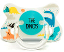 Suavinex the dinos succhietto fusion tettarella fisiologica 4/18 mesi bianco