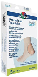 Idrocolloide master-aid footcare vesciche tallone 69x44 mm 5 pezzi a1