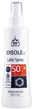 Idisole-it spf50+ tatuaggi corpo 200 ml