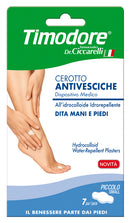 Timodore cerotto antivesciche dita mani e piedi 7 pezzi