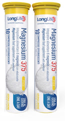 Longlife magnesium 375 fizz 20 compresse effervescenti