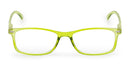 Occhiale da lettura ultrapiatto tascabile contacta ultraflat verde acido +3,00