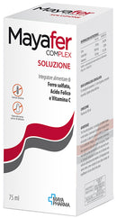 Mayafer complex soluzione 75 ml senza glutine naturalmente privo di lattosio