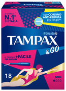 Tampax &go mini 18 pezzi