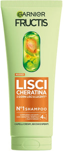 Garnier fructis keratin sleek shampoo 200 ml