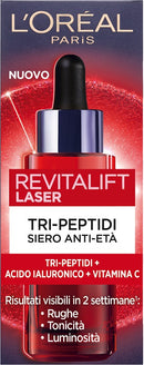 L'oreal paris skincare revitalift laser siero tri peptidi anti eta' 30 ml