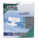 Pannolone mutanda soffisof air dry l 110-150cm assorbenza maxi super 15 pezzi