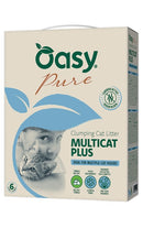 Oasy lettiera minerale pure mu licat plus 6 l