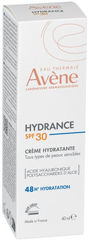 Avene hydrance crema spf30 40 ml