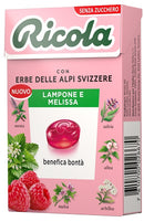 Ricola lampone & melissa 50 g
