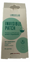 Lamuselab invisible patch 40 pezzi