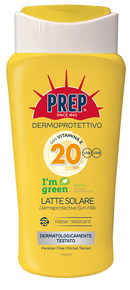 Prep dermoprotettivo latte solare spf20 200 ml