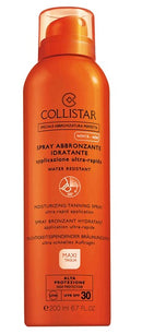 Maxi-taglia spray abbronzante idratante applicazione ultra-rapida 30 200 ml