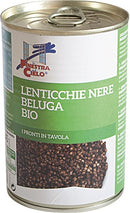 Lenticchie nere beluga pronte