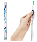 Catetere vescicale autolubrificante liquick x-treme rivestimento idrofilo diametro ch12 lunghezza 43 cm punta ergothan 2 fori sfalsati 30 pezzi