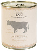 Barf cane trito di manzo con frutta e verdura 800 g
