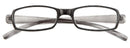 Occhiale da lettura premontato twins silver double +1,00