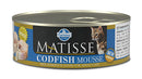 Matisse cat mousse codfish 85 g